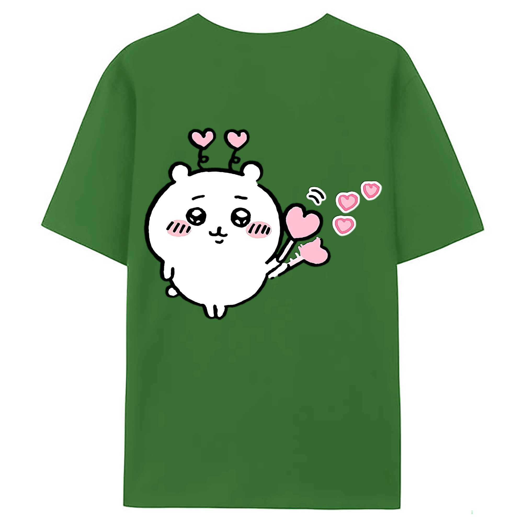 （画像用） ちいかわ ちいかわ Chii-kawa chiikawa レディース半袖Tシャツ(バックプリント)